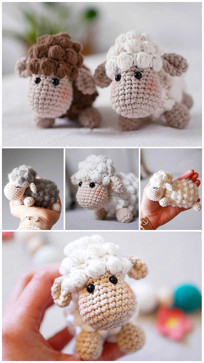 Amigurumi Cute Lamb Crochet Patterns Penguin Hobbies