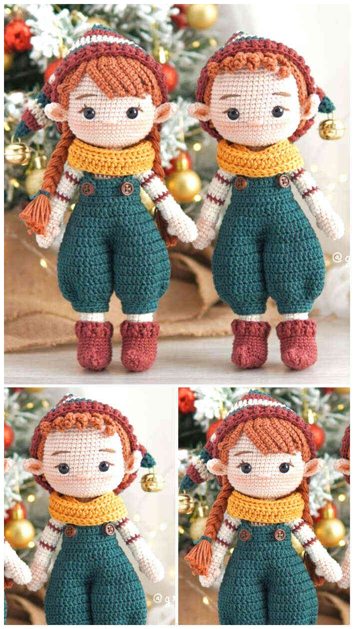 Amigurumi Elf Patterns Free and Paid - Penguin Hobbies