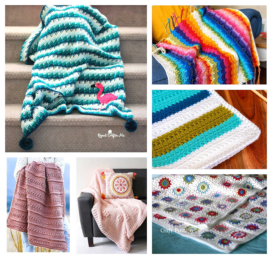 Free Blanket Crochet Patterns - Penguin Hobbies