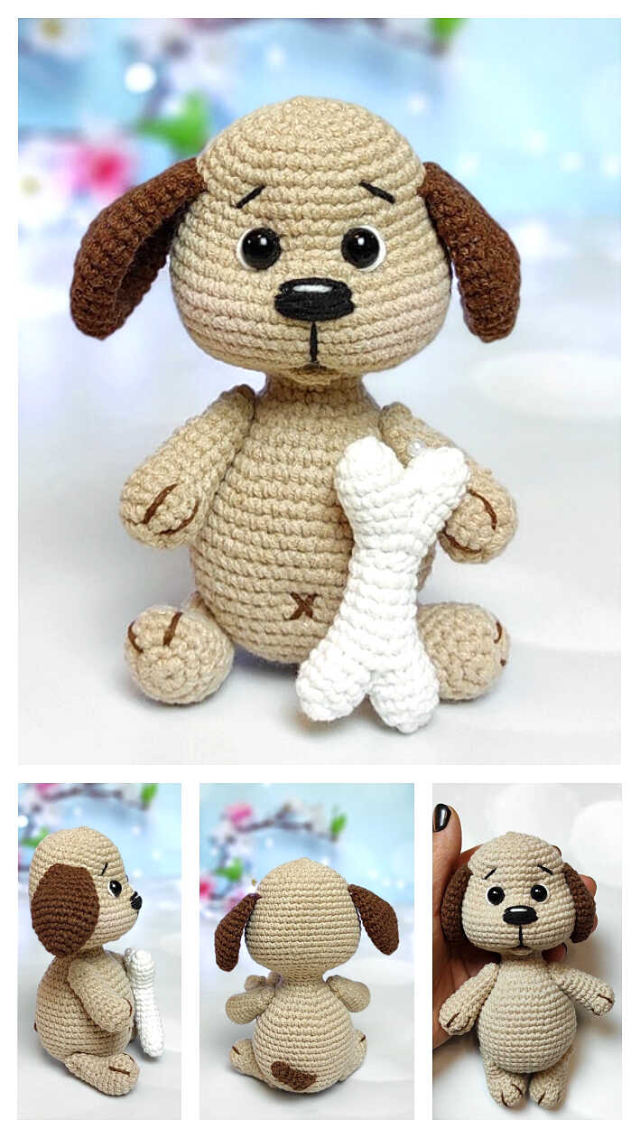 Cute Amigurumi Dog Crochet Pattern - Penguin Hobbies