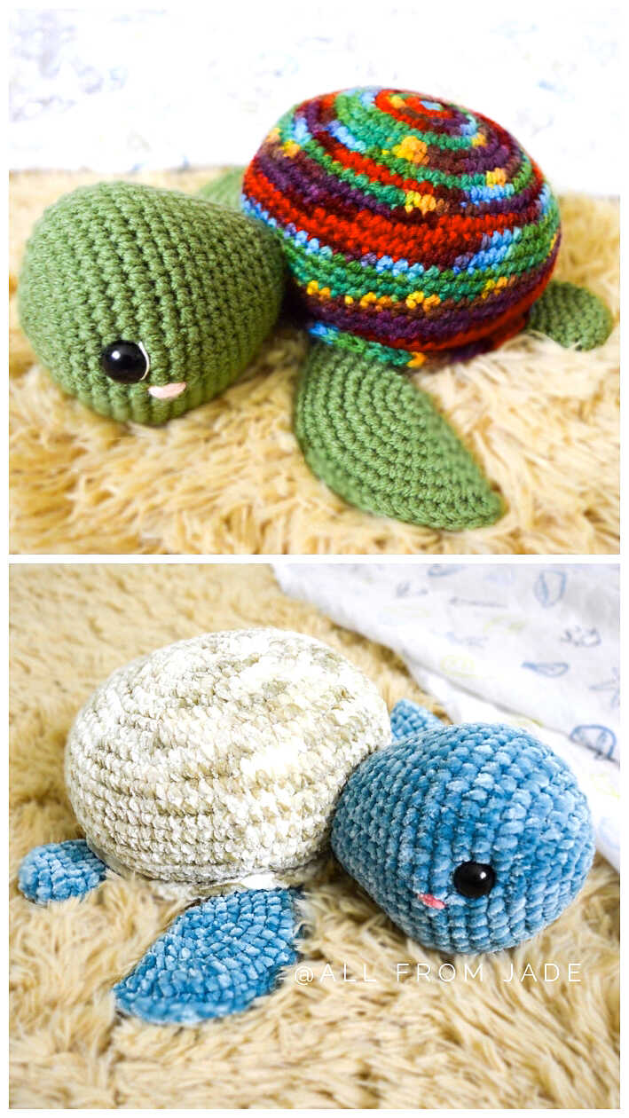 Plush Turtle Free Crochet Pattern! – Abigurumii