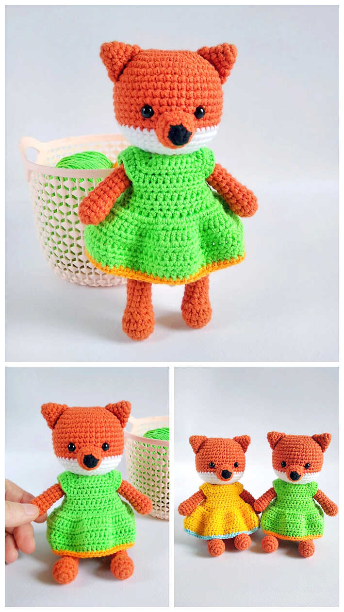 25 Free Crochet Fox Patterns (Amigurumi Pattern)