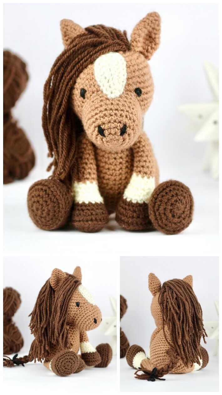 The Best Amigurumi Horse Crochet Patterns Penguin Hobbies