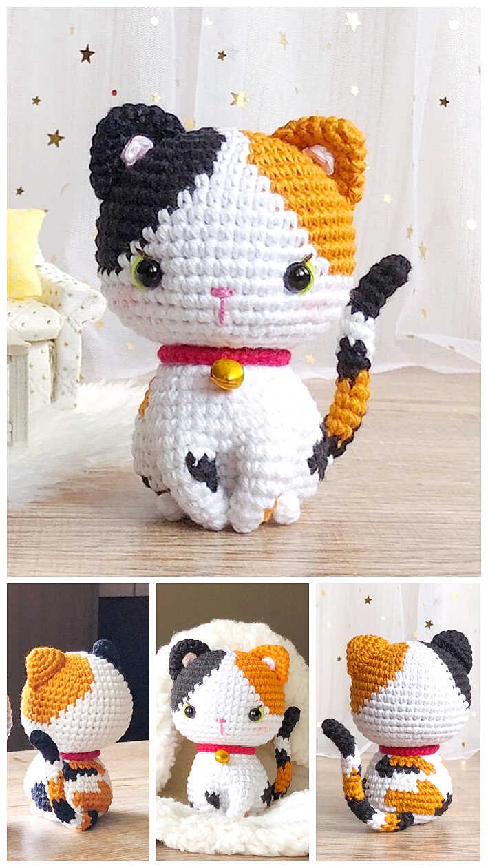 Cat Amigurumi Crochet Pattern