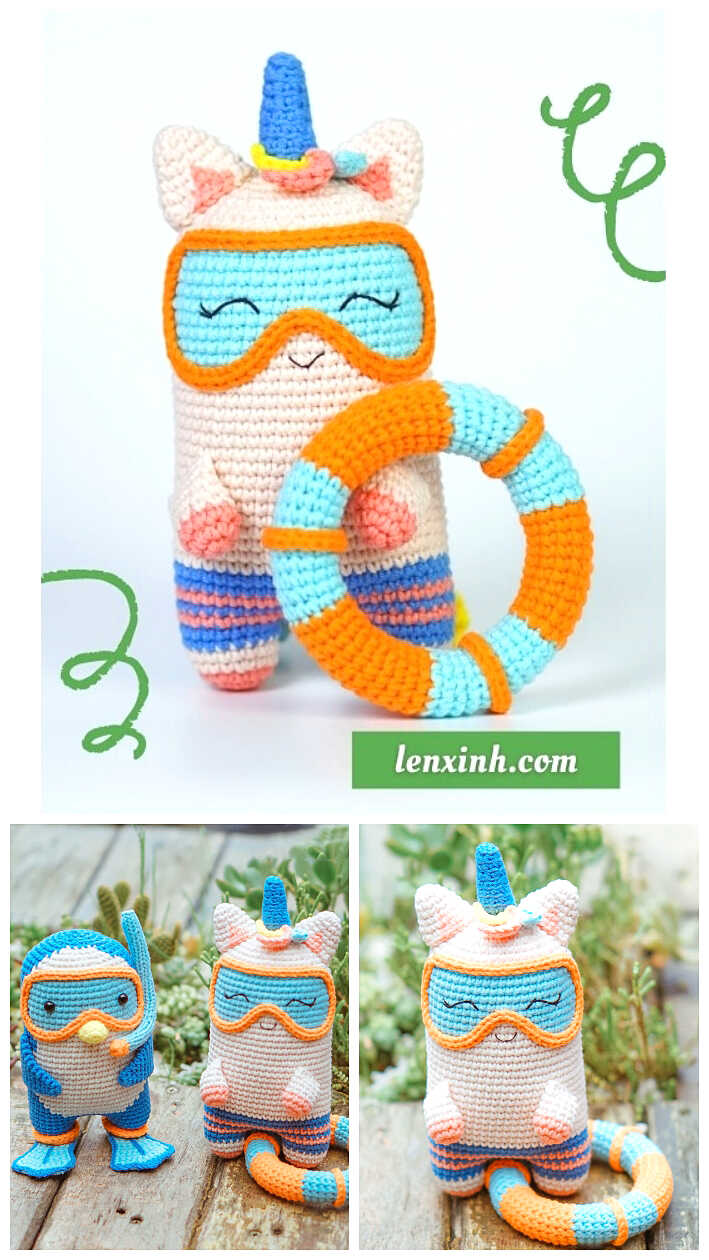 Amigurumi Unicorn Crochet Patterns - Penguin Hobbies