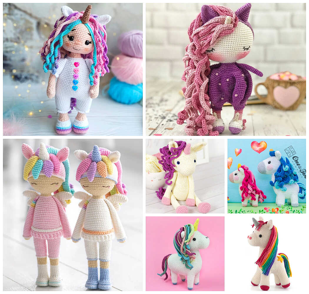 Amigurumi Unicorn Crochet Patterns - Penguin Hobbies