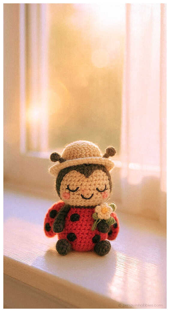 A conceptual visualization of a handmade insect plushie, ideal for those seeking fresh project inspiration. This digital reference showcases the artistic side of crochet work. Use this preview to explore new color palettes and shapes for your own crafting activities.